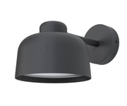 Zintegrowana lampa ścienna LED  Bell industrial/retro/loft ciemnoszara