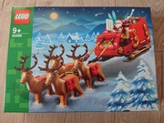 Nowe klocki LEGO Okolicznościowe 40499 - Sanie Świętego Mikołaja