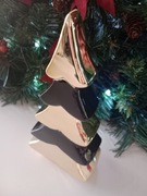 Figurka choinka złoto-czarna Glamour