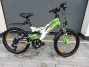 Rower 20' ZDC ZODIAC MTB amortyzatory przód tył