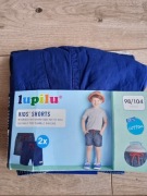 Bermudy chłopięce rozmiar 98/104 dwu pak