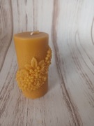 Świeca z wosku pszczelego