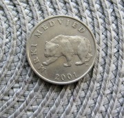 Chorwacja 5 Kuna 2001r