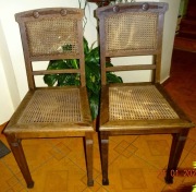 2 krzesła Biedermeier do renowacji