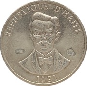 Haiti 20 centimes 1991, KM#152