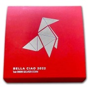 Bella Ciao1 oz Srebra 2022 Prooflike