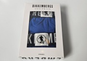 Slipy Bikkembergs, 2-pack, niebieskie, M