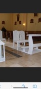 Zestaw do kościoła - klęczniki i krzesła