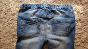 Nutmeg 152/158 jeansy z dziurami