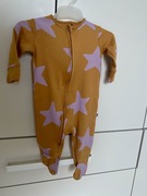 Pajacyk musztardowy w gwiazdki 62-68 NEXT