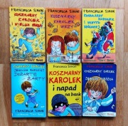 Francesca Simon - Koszmarny Karolek (zestaw 6 książek)