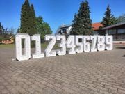 Cyfry podświetlane LED żarówki 