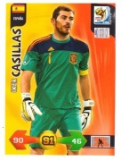 PANINI WORLD CUP 2010 AFRICA CASILLAS HISZPANIA