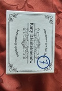 Karty dżentelmenów - talia nr 7
