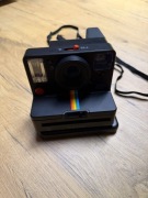 aparat (polaroid) cyfrowy w przepięknym miętowym/pastelowym kolorze.