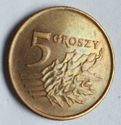 5  groszy  1992  III R.P.
