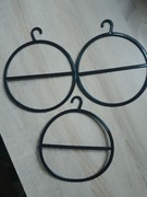 Wieszak na szaliki zestaw 