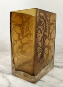 Wazon szklany vintage lata 70/80