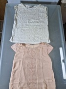 Dwie Eleganckie Koszulki Reserved i Orsay Rozmiar S