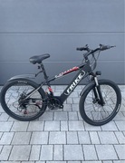 Rower Elektryczny MTB FRIKE 26" – 250W, 21 Biegów, Amortyzacja