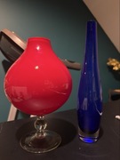 Wazony szklane kolorowe