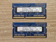 RAM Hynix 4GB (2x2GB) DDR3 SODIMM PC3-10600S-9-10-B1 HMT325S6BFR8C-H9