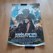 PLAKAT FILMOWY - KRÓLESTWO PLANETY MAŁP - DWUSTRONNY - .