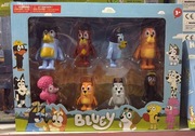 Zestaw figurki bluey dla dzieci