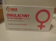 Test owulacyjny DOZ, 7 sztuk, nowy