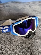 Nowe gogle motocyklowe przyciemniona szybka lustro cross enduro atv mx