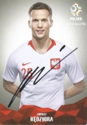 Tomasz KĘDZIORA autograf! Oficjalna karta PZPN POLSKA 