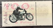 3925, ** czysty; 100. rocznica wyścigów motocyklowych w Polsce