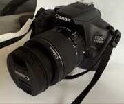 Canon EOS 1300D obiektyw 18-55 mm mały przebieg migawki