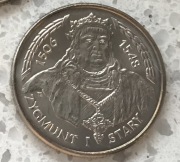 Moneta obiegowa MN III RP - Zygmunt I Stary 20000zł 1994r.