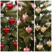 Zestaw bombek serca 16sztuk Mixuj dowolnie