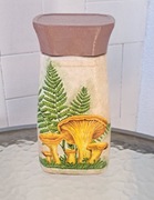 Słoik handmade Decoupage 900ml na suszone grzyby