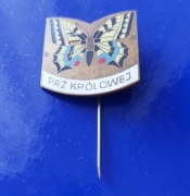 Odznaka - Motyl Paź Królowej