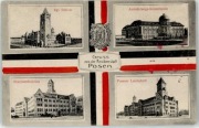 POZNAŃ Posen 4 obrazki 1909
