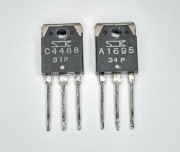 2SC4468 2SA1695  C4468 A1695  Para tranzystorów Sanken seria  31P i 34P