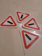 Naklejki odblaskowe Volvo 244, 240, 744, 740 seria 200,700 4szt, 1203249