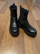 Buty Chelsea , Materiał: eko skóra.