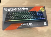 NOWA KLAWIATURA PRZEWODOWA STEELSERIES APEX 3 TKL US GAMINGOWA RGB