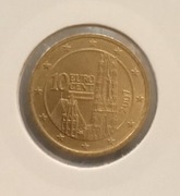 AUSTRIA 10 CENTÓW 2007 - HOLDER