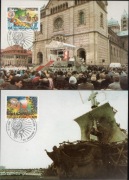 Watykan,Poste Vaticane,Mi.952-956 ,Max Card,podróze Jana Pawła II
