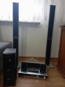 ZESTAW KINA DOMOWEGO PANASONIC SA-PT465 Z DOKIEM DLA IPODA