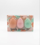 Zestaw 3 szt beauty blender gąbeczki do makijazu max & more nowe
