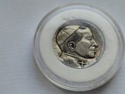 Jan Paweł II prebitka na monecie 5 centów USA