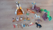 Playmobil 3250 Indianie – Camp Thunder Horses – niekompletny