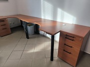 2x biurko + 2 z szafka
