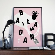 BAŁAGAN – PLAKAT, SITODRUK 50 X 70 CM (B2)